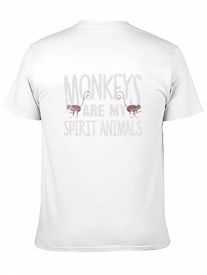 Monkeys Are My Spirit Animals T-Shirt