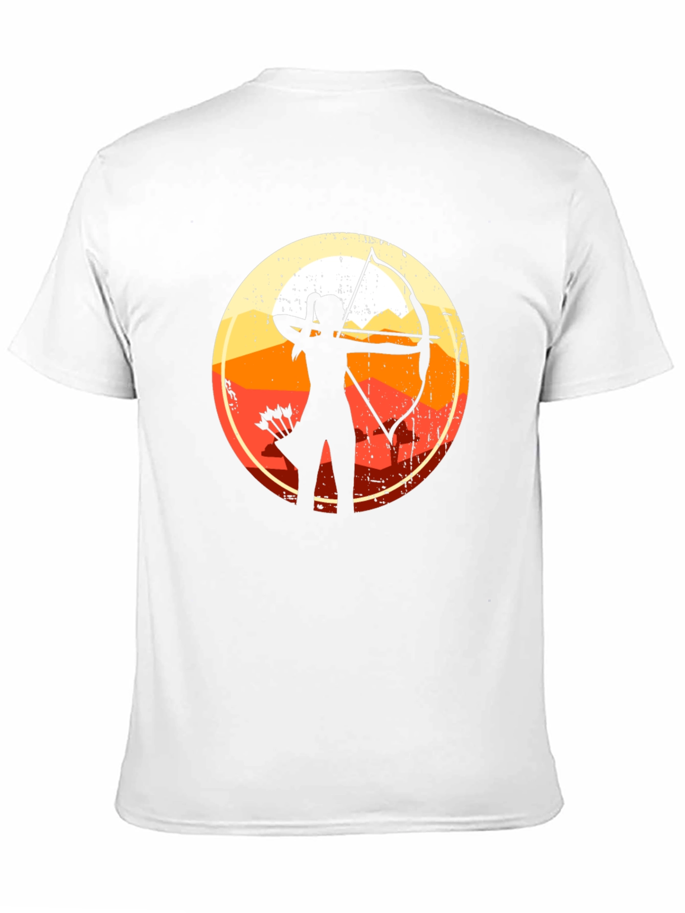 Archery Sunset Silhouette T-Shirt