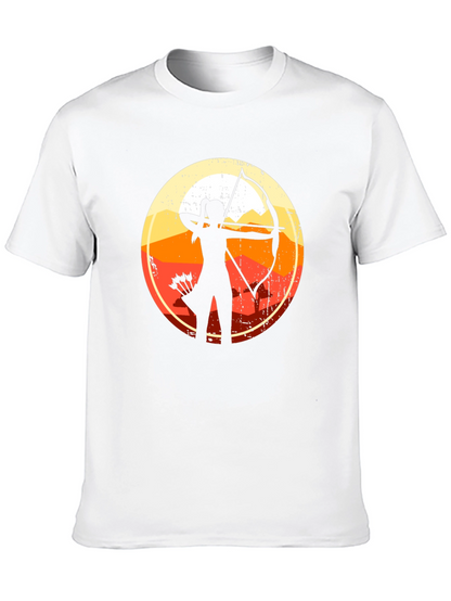 Archery Sunset Silhouette T-Shirt