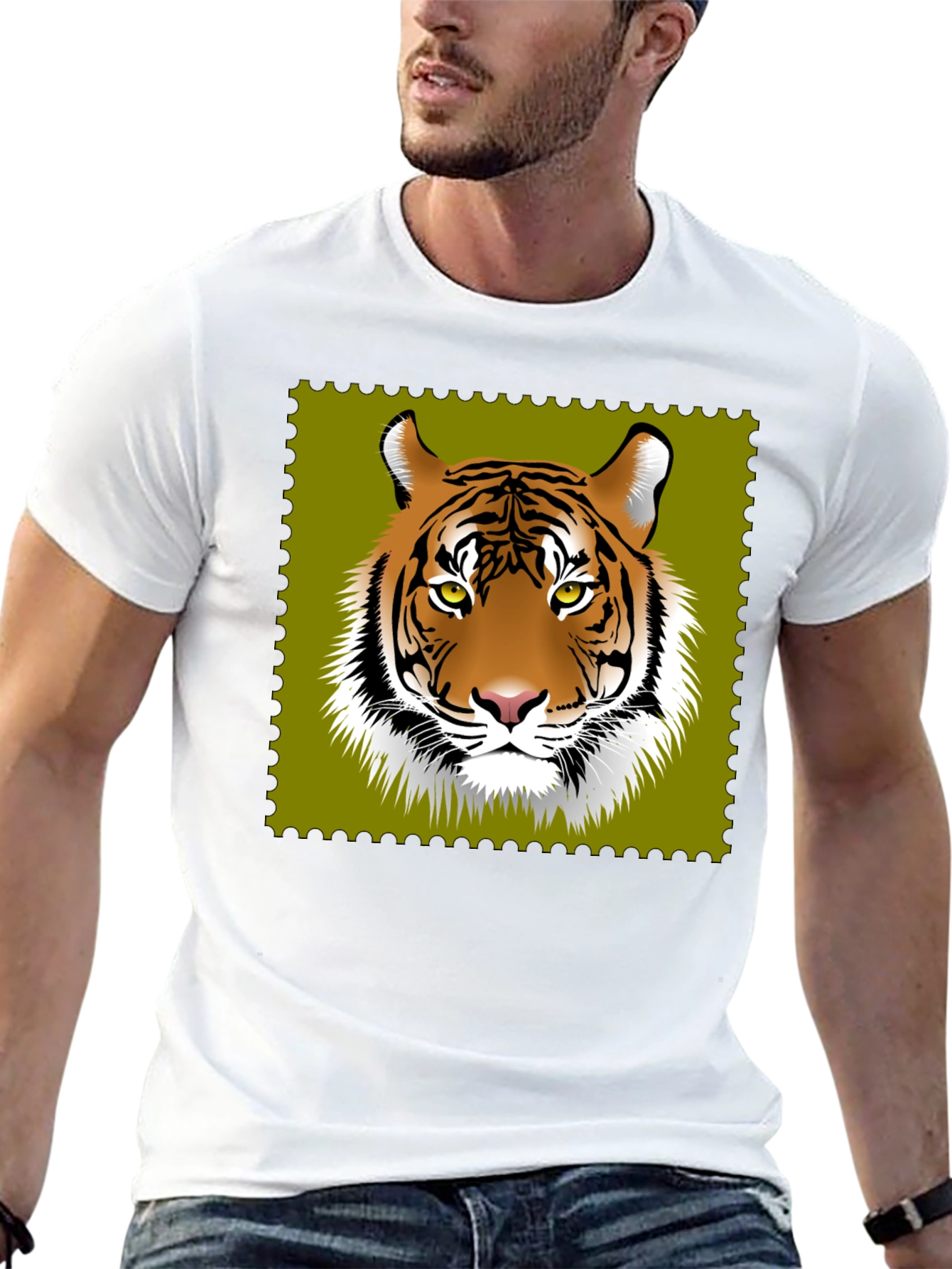 Tiger Graphic T-Shirt - Cool Animal Tee