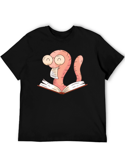 Bookworm Shirt - Reading Worm Design