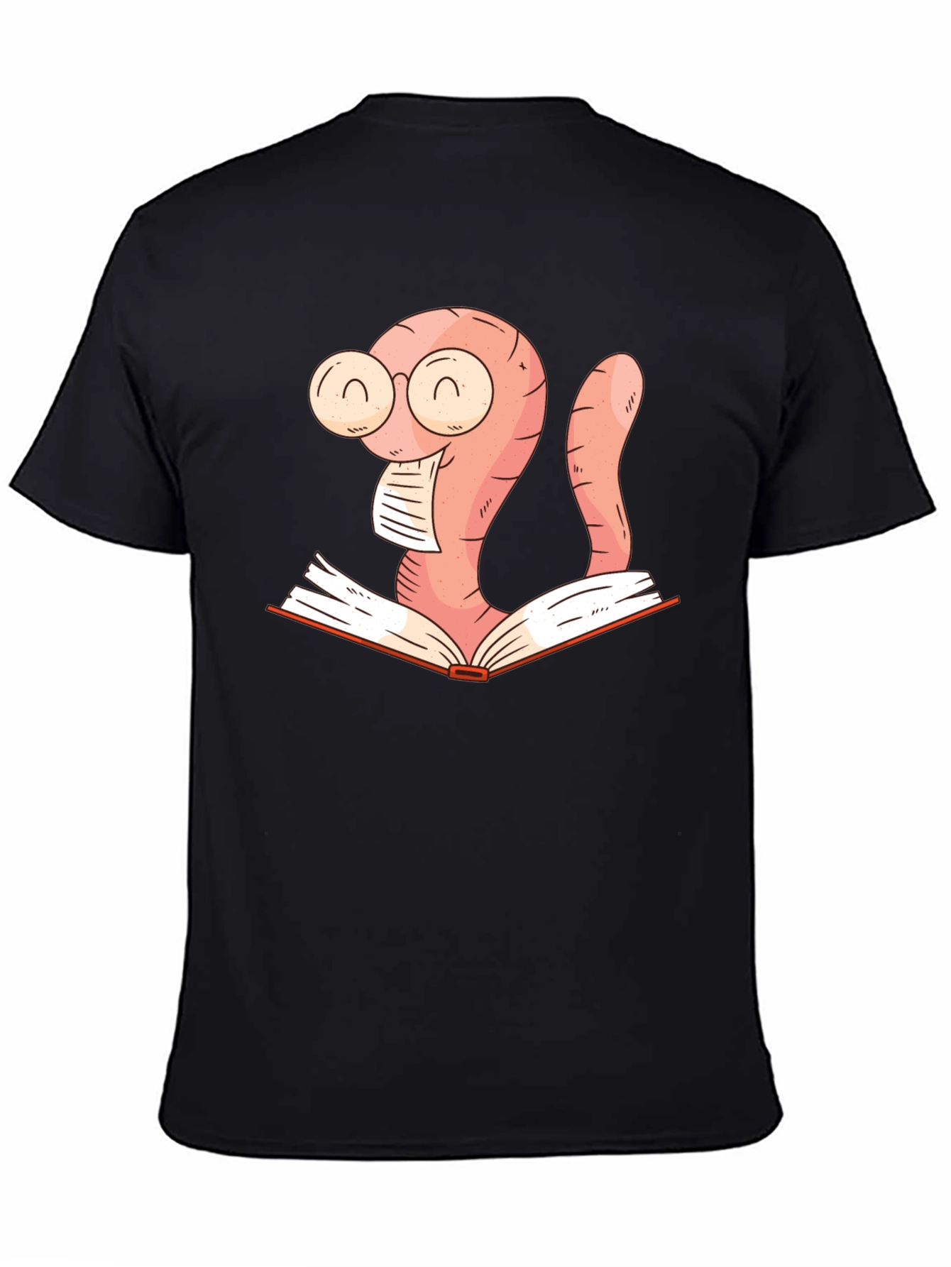 Bookworm Shirt - Reading Worm Design