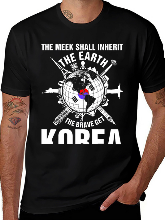 The Meek Shall Inherit Earth Korea Graphic Tee