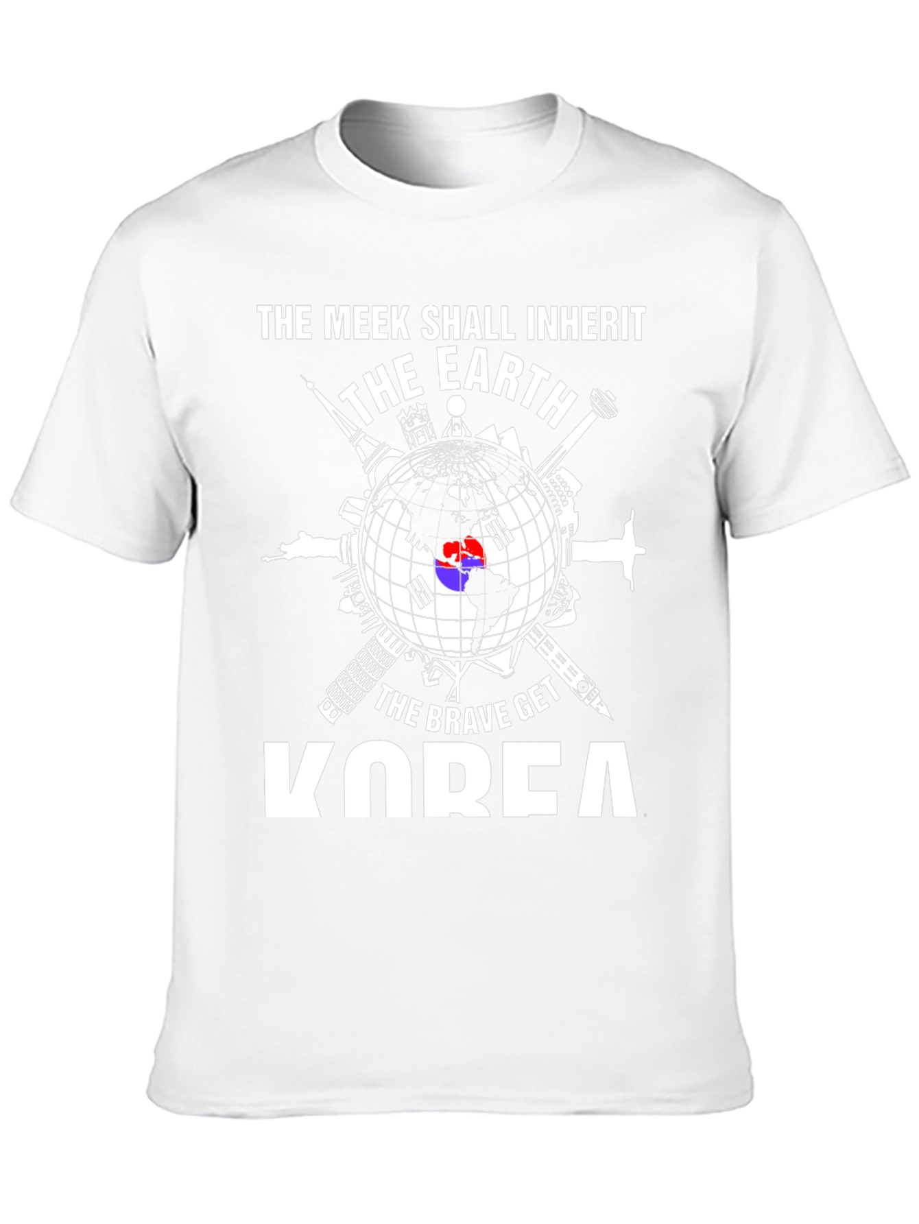 The Meek Shall Inherit Earth Korea Graphic Tee