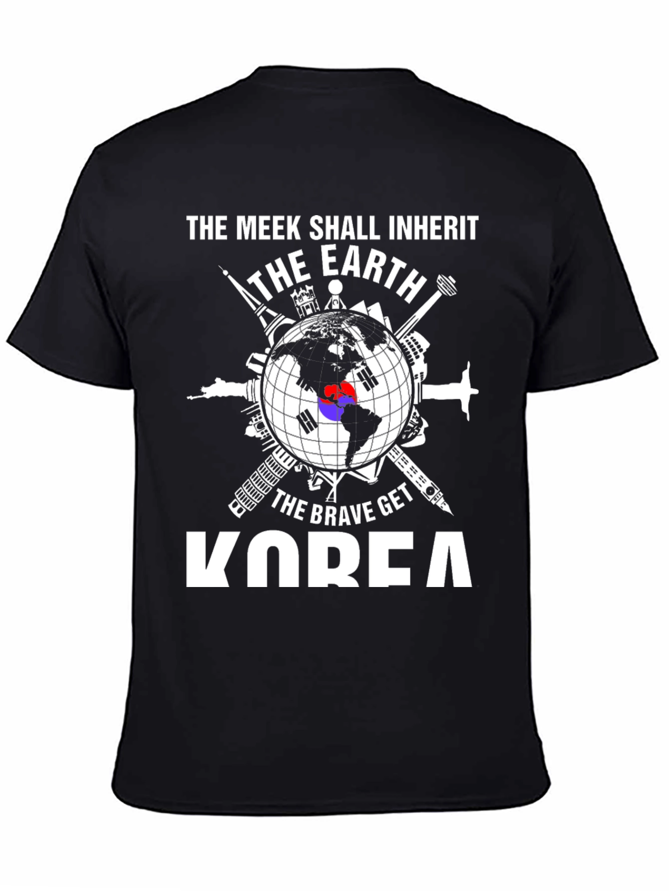 The Meek Shall Inherit Earth Korea Graphic Tee