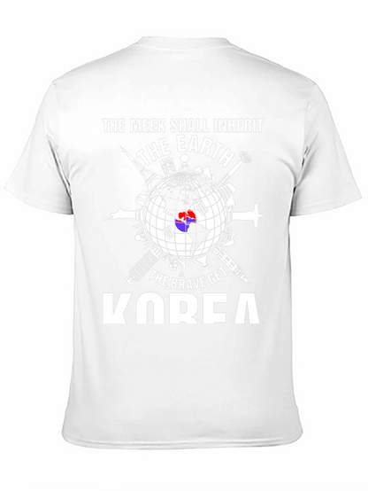 The Meek Shall Inherit Earth Korea Graphic Tee