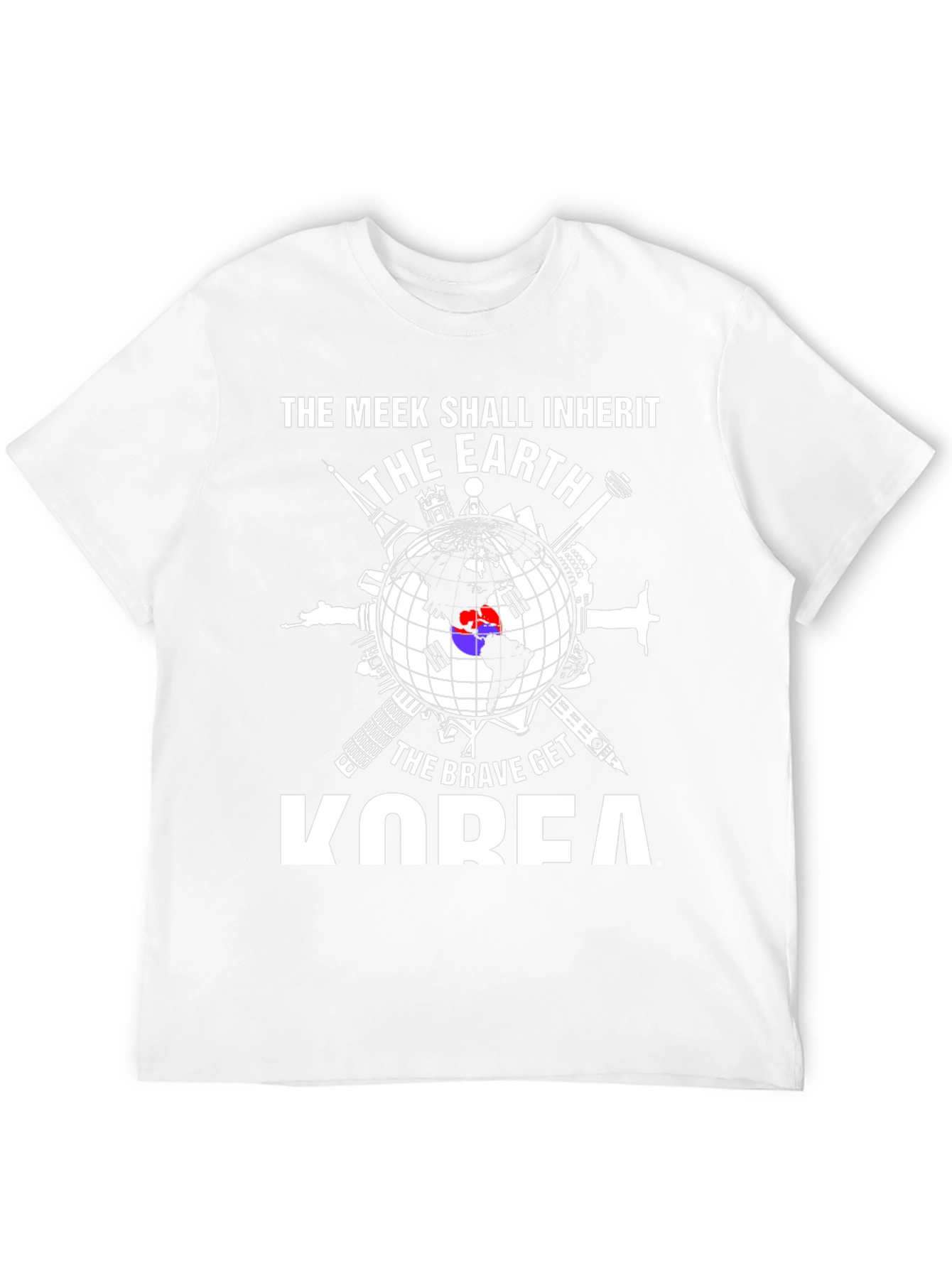 The Meek Shall Inherit Earth Korea Graphic Tee