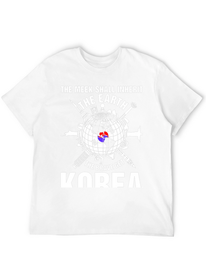 The Meek Shall Inherit Earth Korea Graphic Tee