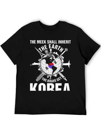 The Meek Shall Inherit Earth Korea Graphic Tee