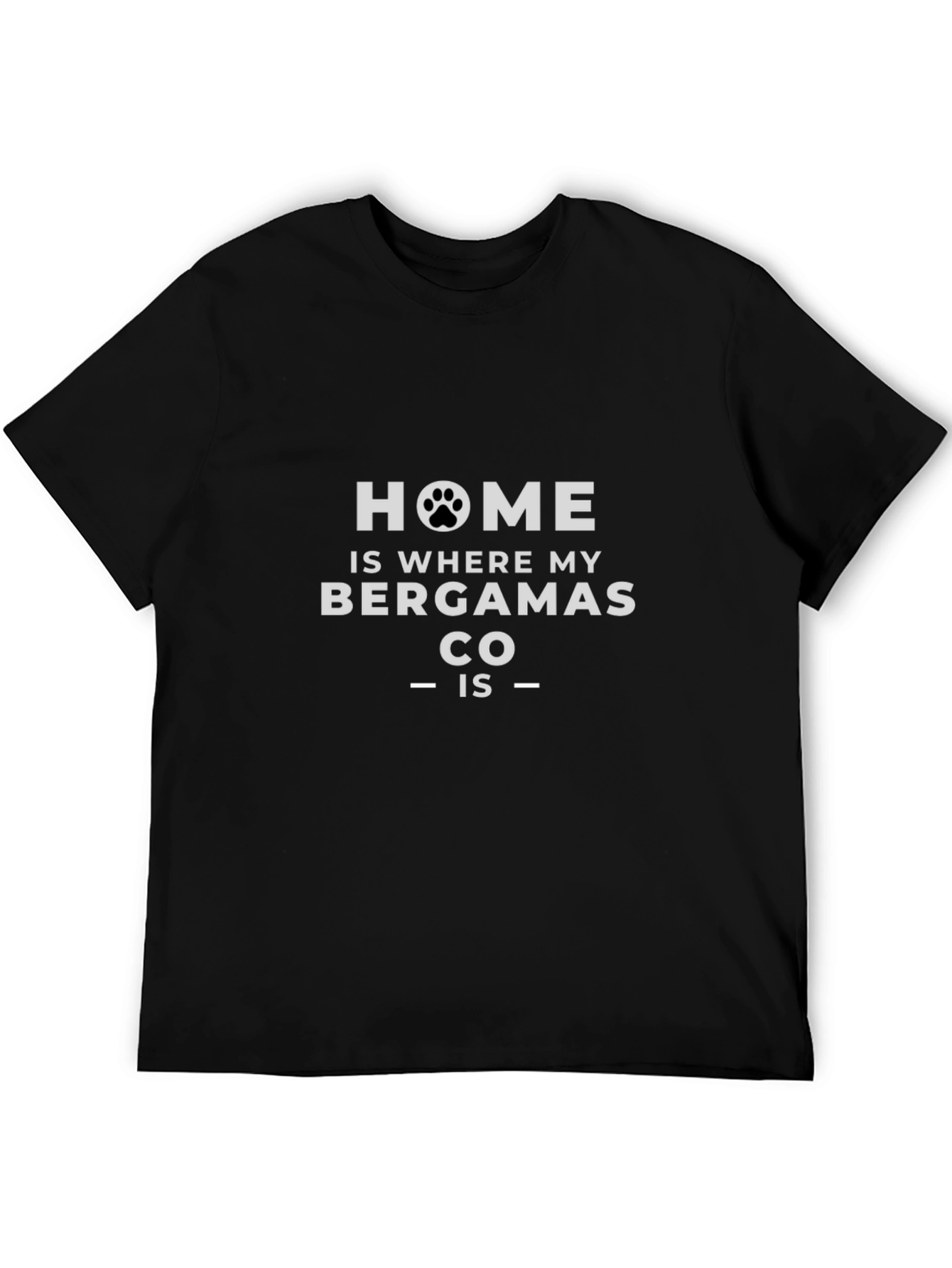 Home is Where My Bergamasco Is T-Shirt