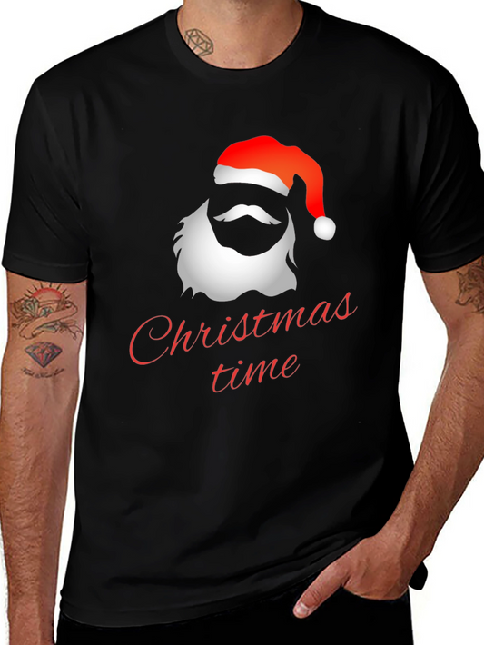 Christmas Time Santa Graphic Tee