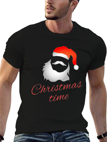 Christmas Time Santa Graphic Tee