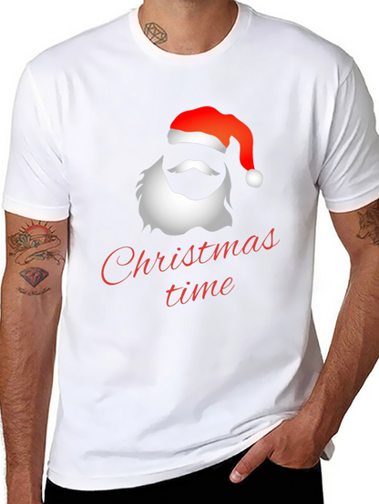Christmas Time Santa Graphic Tee