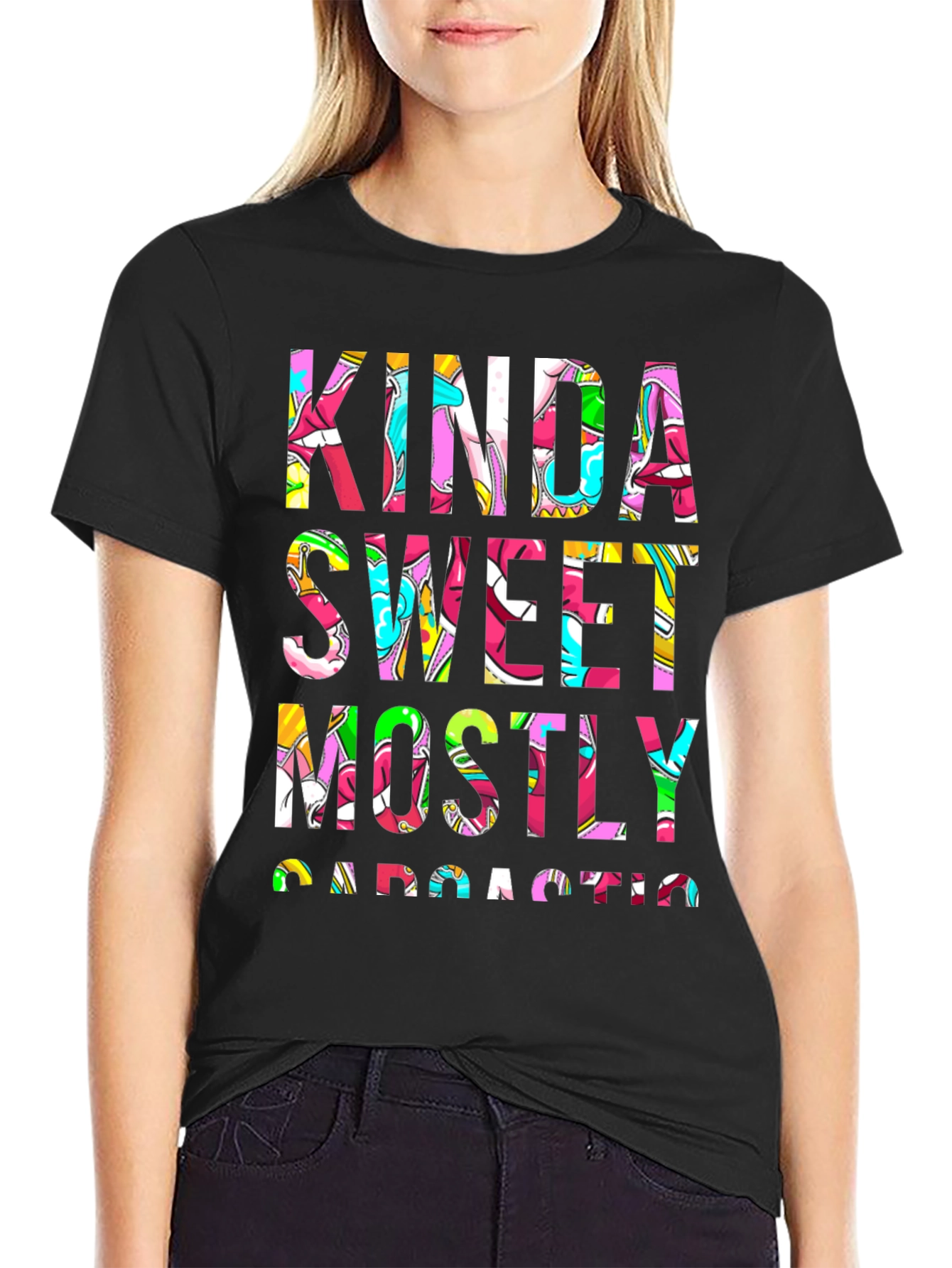 Kinda Sweet Mostly Sarcastic Graphic Tee