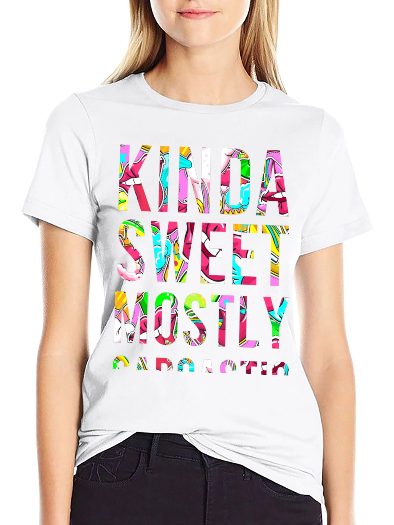 Kinda Sweet Mostly Sarcastic Graphic Tee