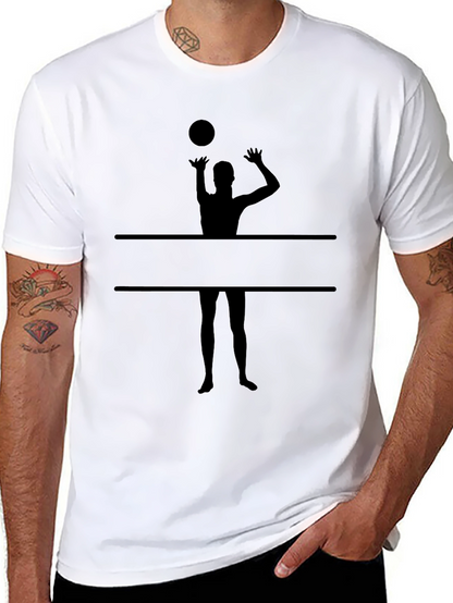 Volleyball Player Graphic Tee