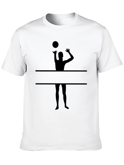 Volleyball Player Graphic Tee