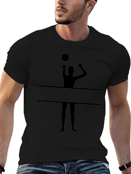 Volleyball Player Graphic Tee