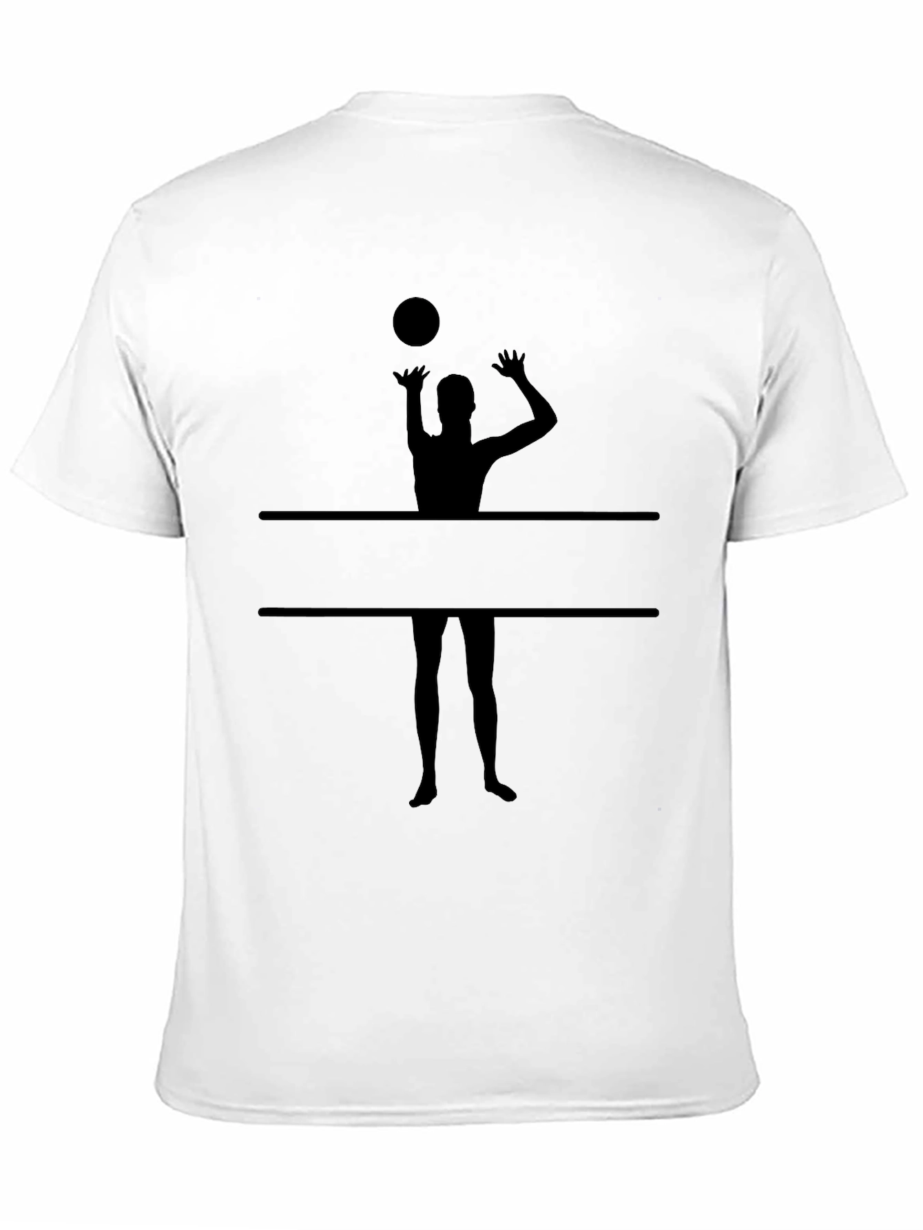 Volleyball Player Graphic Tee