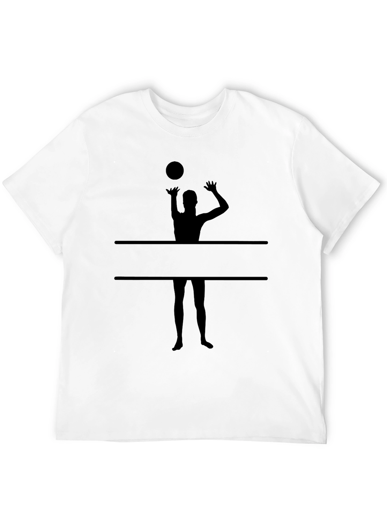 Volleyball Player Graphic Tee