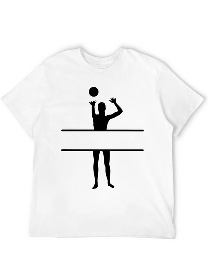 Volleyball Player Graphic Tee