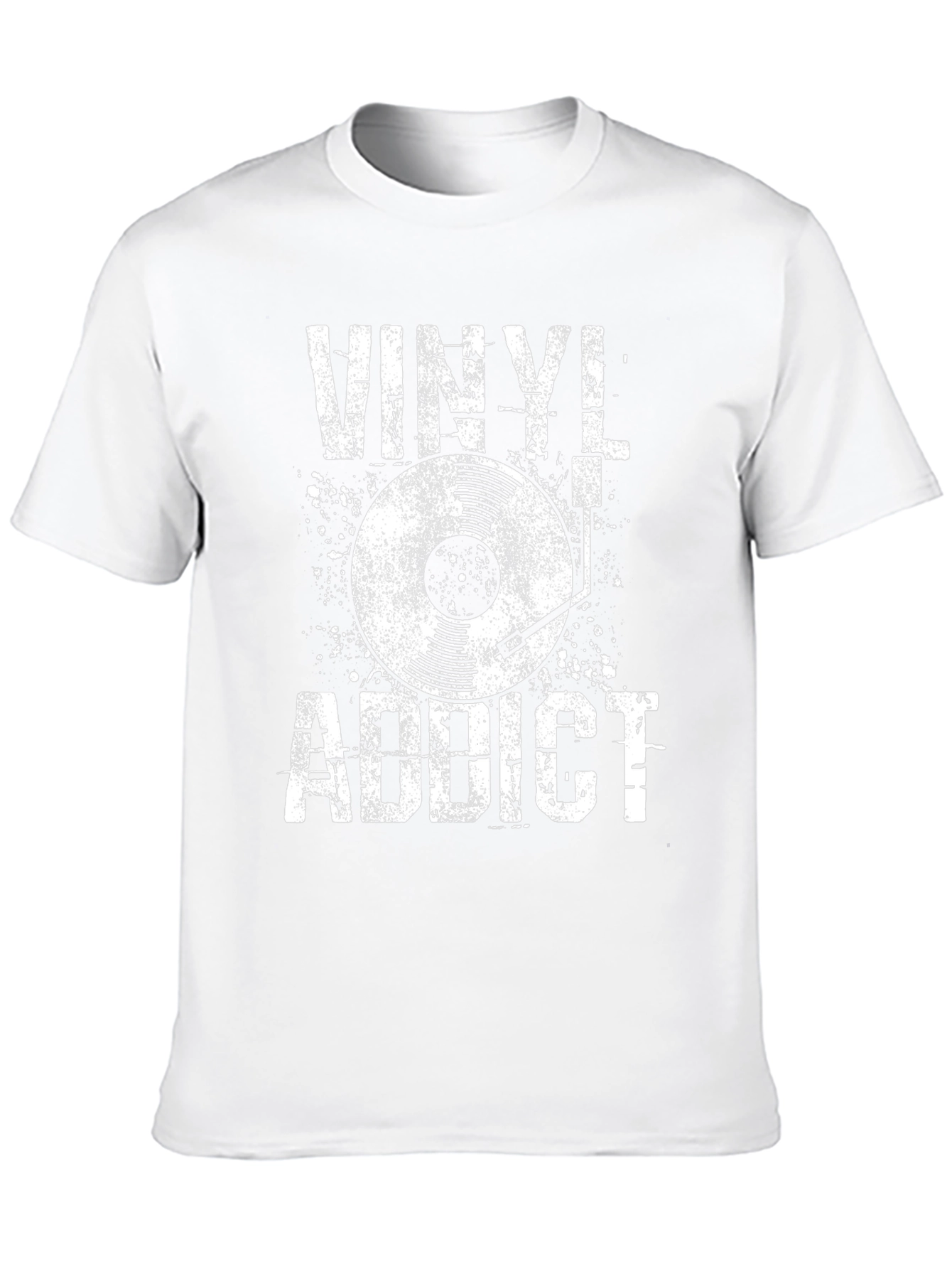 Vinyl Addict T-Shirt - Music Lover Tee