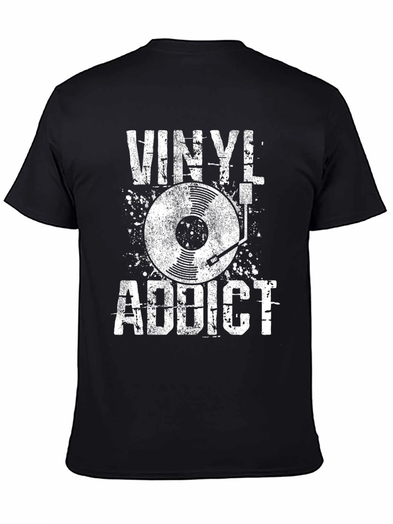 Vinyl Addict T-Shirt - Music Lover Tee