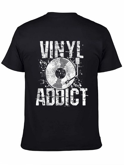 Vinyl Addict T-Shirt - Music Lover Tee