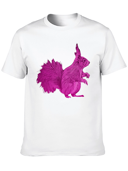 Squirrel Graphic Tee - Unique Animal Design