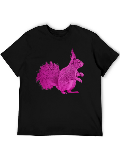 Squirrel Graphic Tee - Unique Animal Design