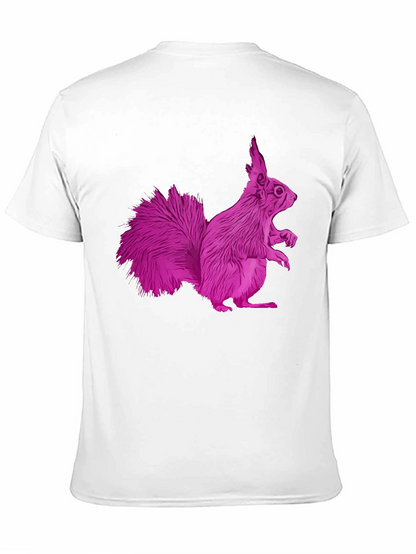 Squirrel Graphic Tee - Unique Animal Design