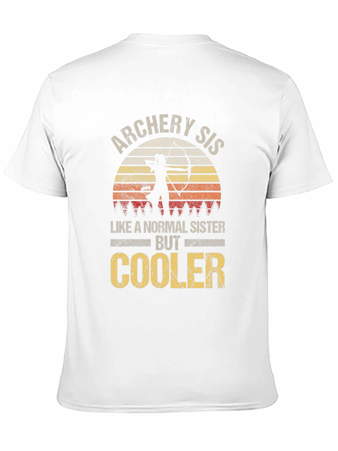 Archery Sister Graphic T-Shirt - Cool Sister Tee