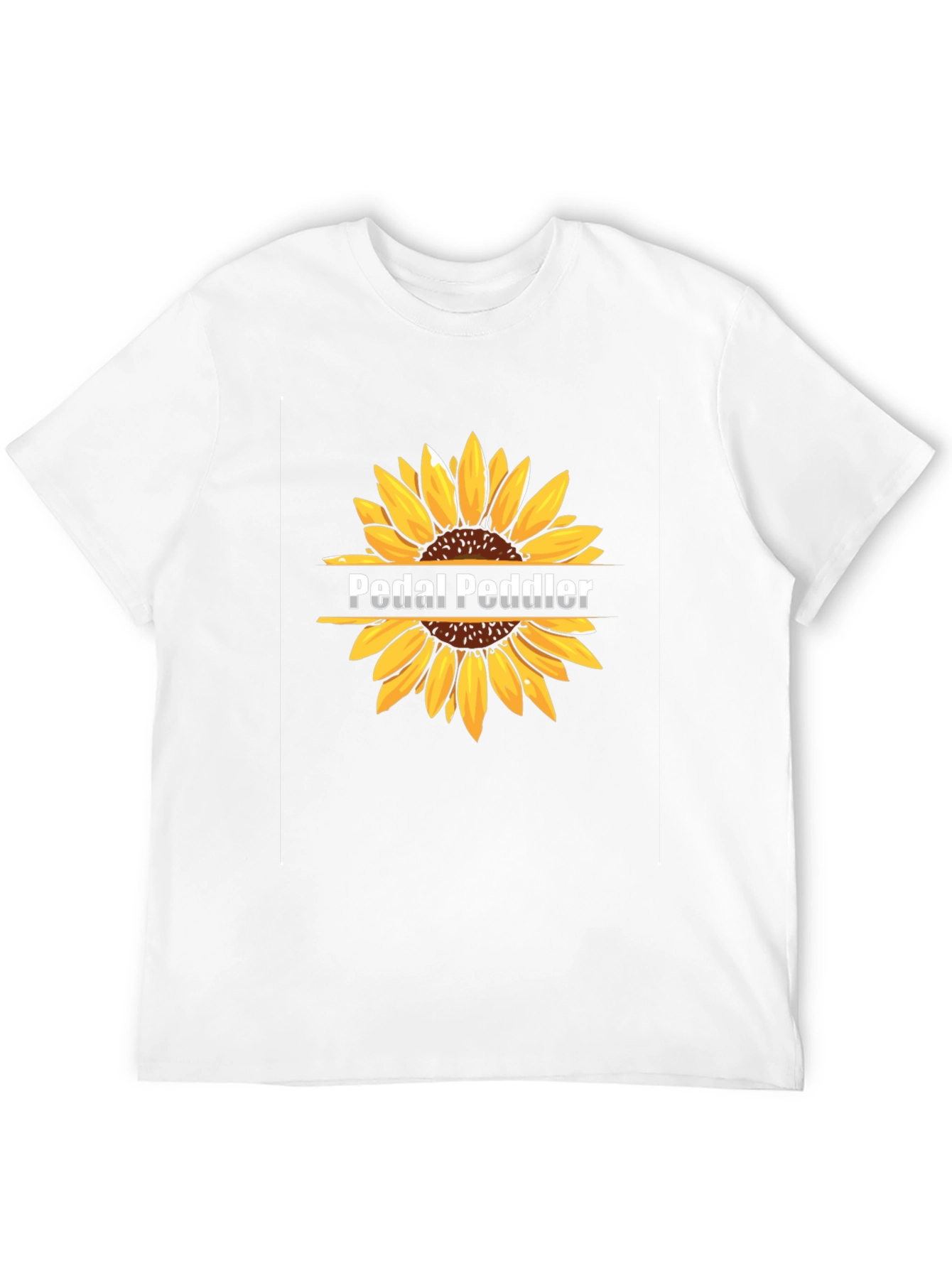 Pedal Peddler Sunflower Graphic T-Shirt