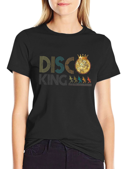 Disco King T-Shirt - Retro Dance Party Tee