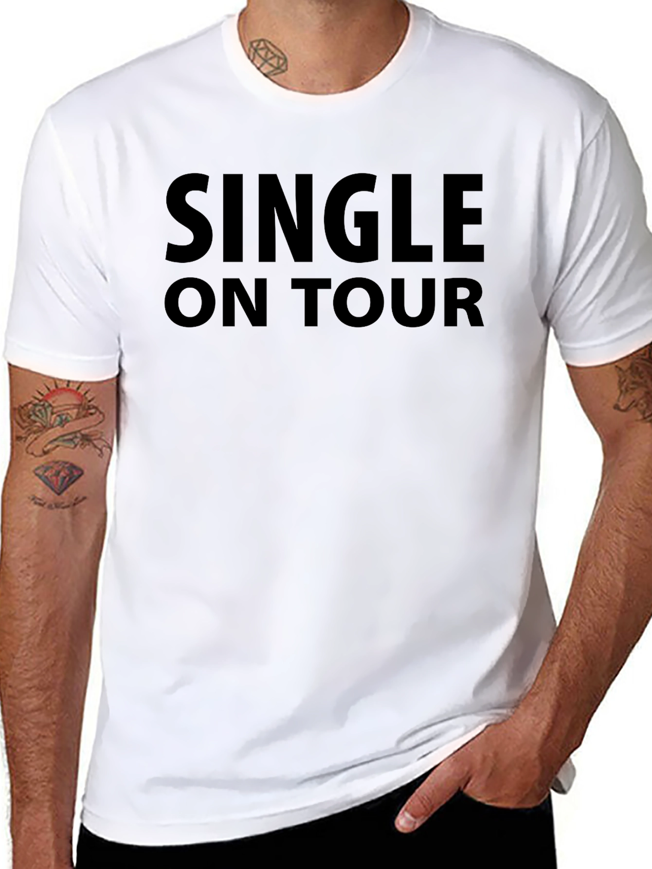 Single On Tour Graphic Tee - Mens
