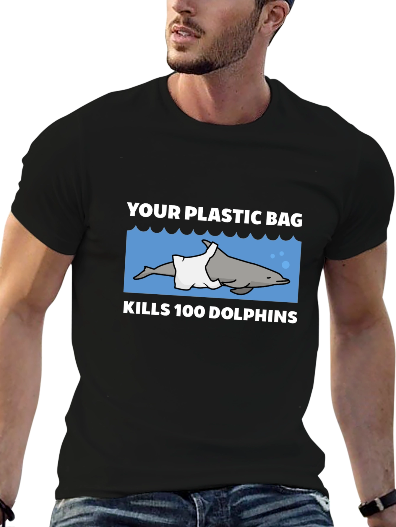 Eco-Friendly Dolphin T-Shirt