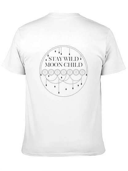 Stay Wild Moon Child Black T-Shirt