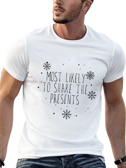 Shake the Presents T-Shirt - Holiday Fun