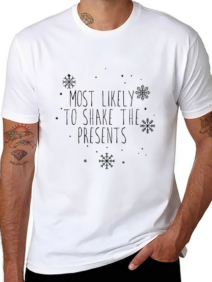 Shake the Presents T-Shirt - Holiday Fun