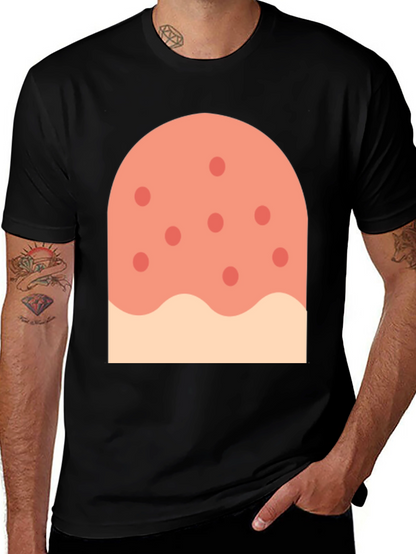 Novelty Pizza Slice Graphic T-Shirt