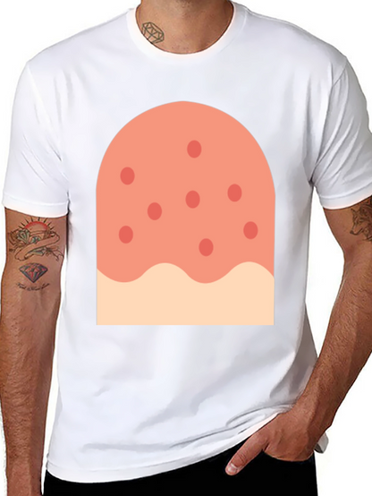 Novelty Pizza Slice Graphic T-Shirt