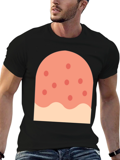 Novelty Pizza Slice Graphic T-Shirt