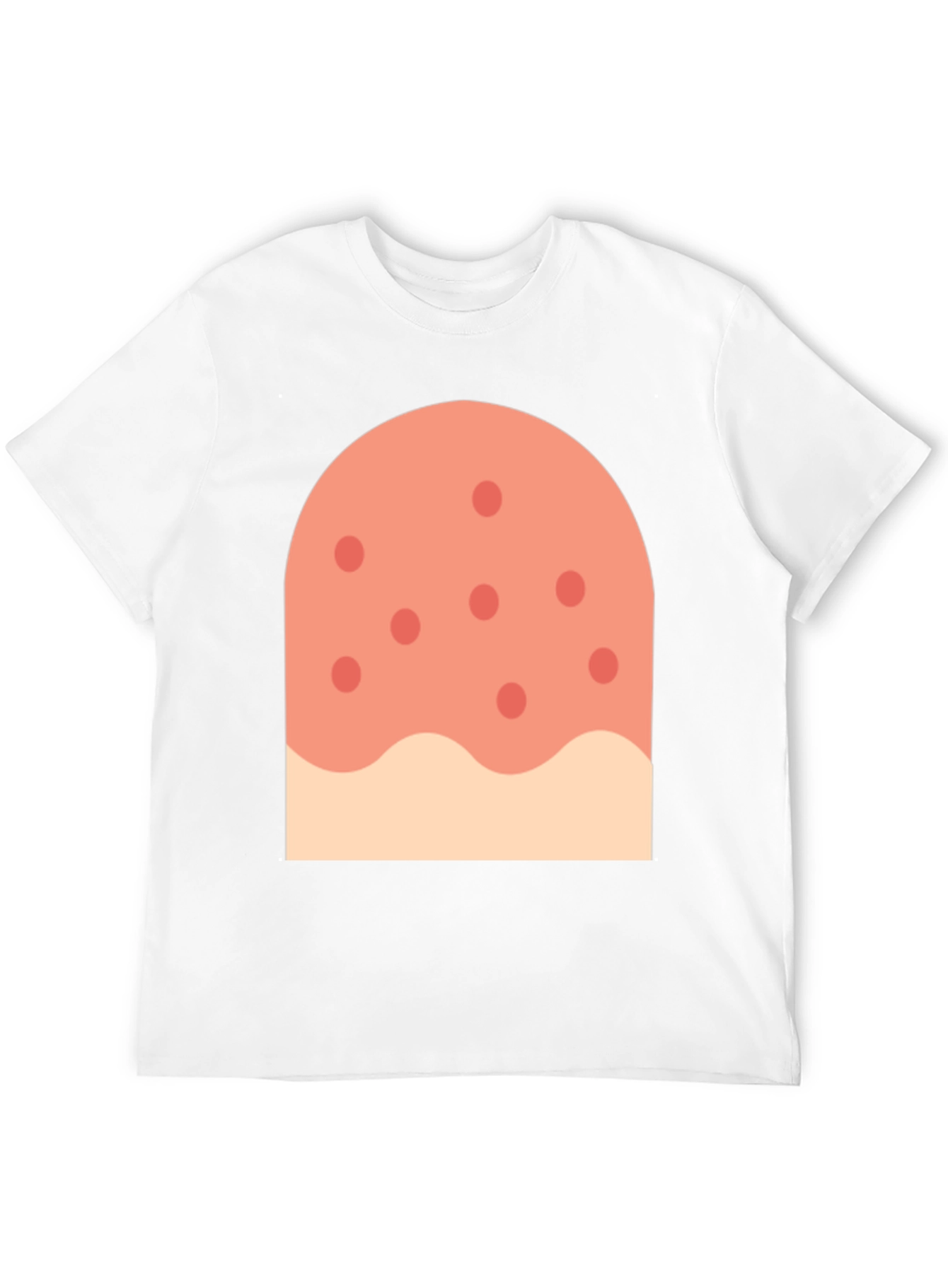 Novelty Pizza Slice Graphic T-Shirt