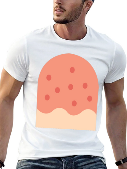 Novelty Pizza Slice Graphic T-Shirt