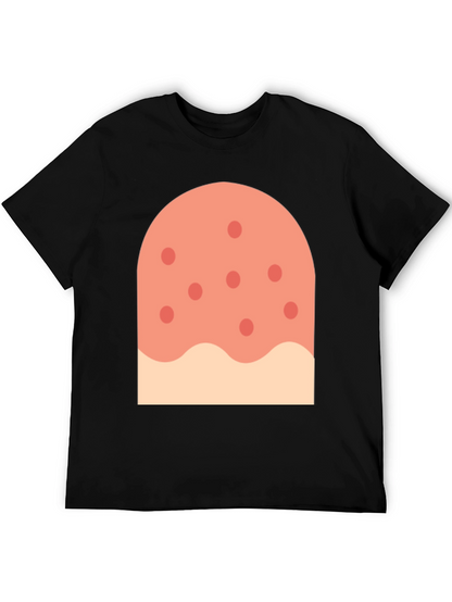 Novelty Pizza Slice Graphic T-Shirt