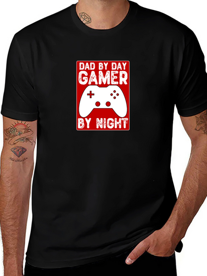 Dad by Day Gamer by Night T-Shirt