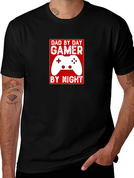 Dad by Day Gamer by Night T-Shirt