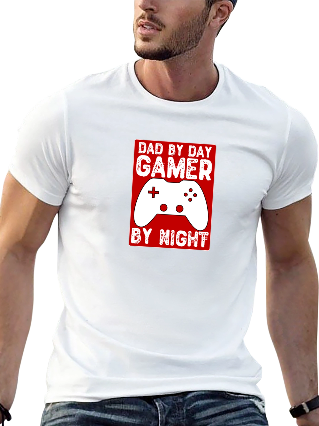 Dad by Day Gamer by Night T-Shirt