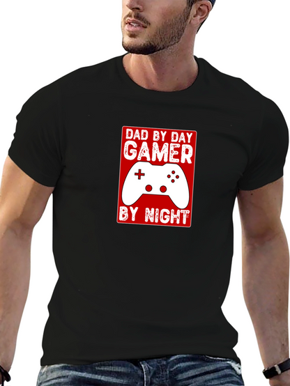 Dad by Day Gamer by Night T-Shirt