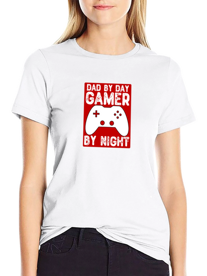 Dad by Day Gamer by Night T-Shirt